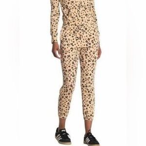 Love Fire Cozy Leopard Animal Print Womens Joggers - XL